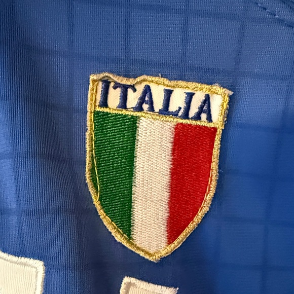 Italia Blue Soccer Track Jacket unisex small - Picture 2 of 10